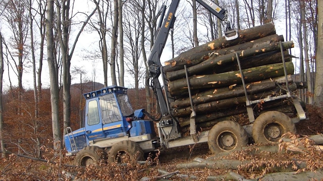 Rottne F12s Forwarder Supersound