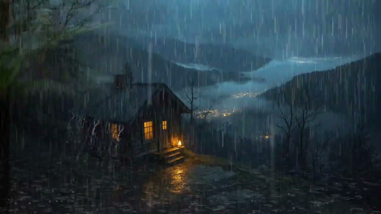 Fall Asleep Quickly with Soothing Rain and Thunder
