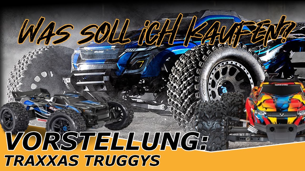 Vorstellung TRAXXAS Truggys XRT, Sledge & Rustler 4X4 VXL