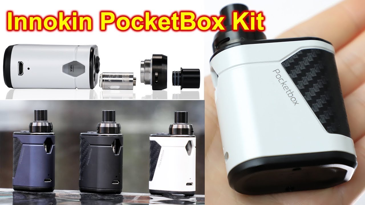 Innokin PocketBox Kit | Ultra-Fast 0.02s Click | 1200mAh internal battery