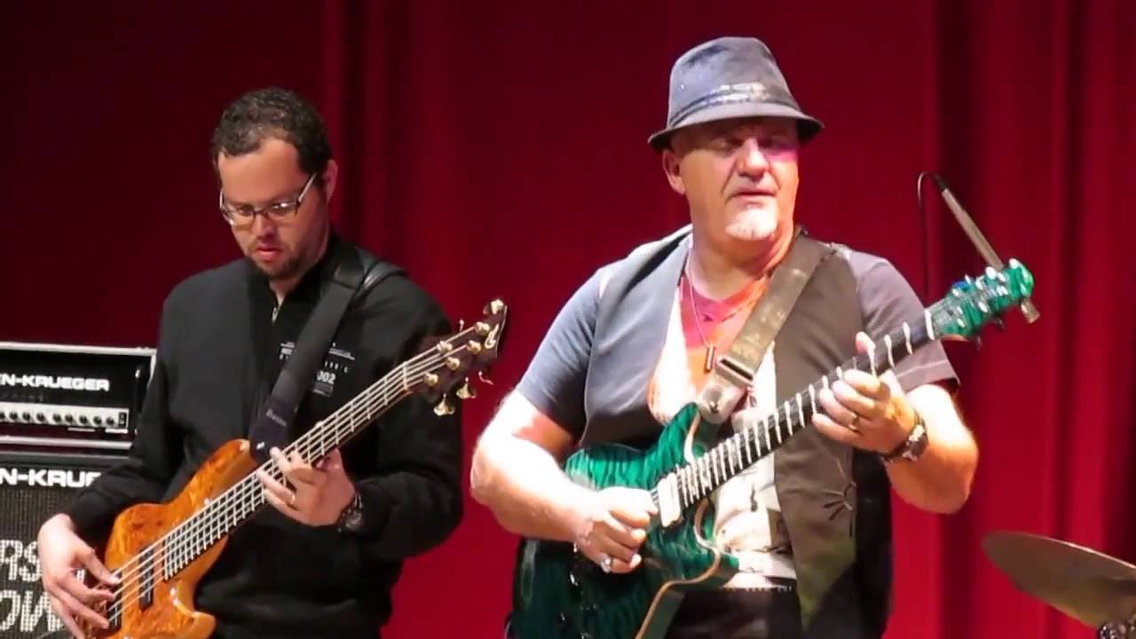 Wellington Paz com Frank Gambale Brazilian Tour 2