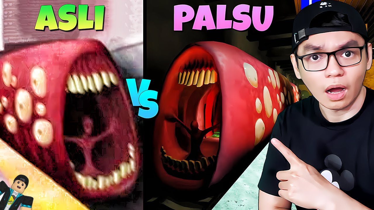 ASLI VS PALSU!! Monster KERETA PALING MENGERIKAN SCP-052 🥶🥶🥶