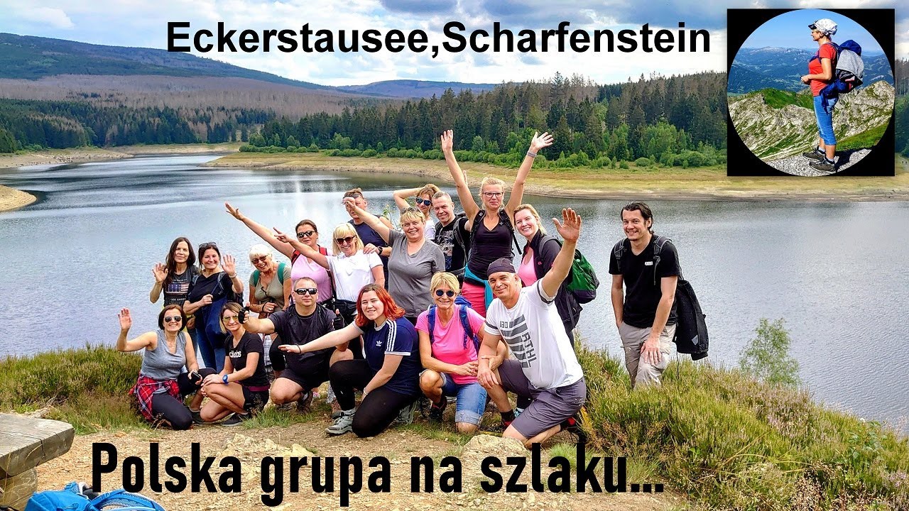 🇵🇱 🥾 🥾 G&oacute;ry HARZ - dookoła jeziora Eckertalsperre / Polacy w Niemczech