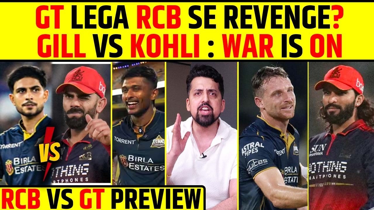 GT LEGA RCB SE REVENGE? 😱 GILL VS KOHLI : WAR IS ON 🔥 #rcbvsgt #shubmangill #viratkohli #ipl2026