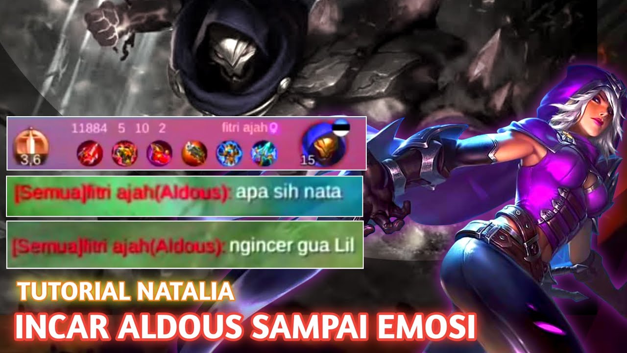 Natalia Incar Aldous Sampai Emosi, Cara Mudah Lawan Aldous |Build Tersakit Natalia Top 1 Global 2021