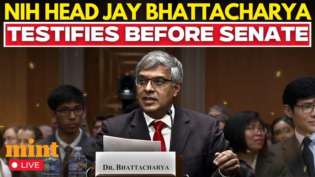 NIH Director LIVE: Dr. Jay Bhattacharya Testifies Before Senate Health Committee | US Medical Policy