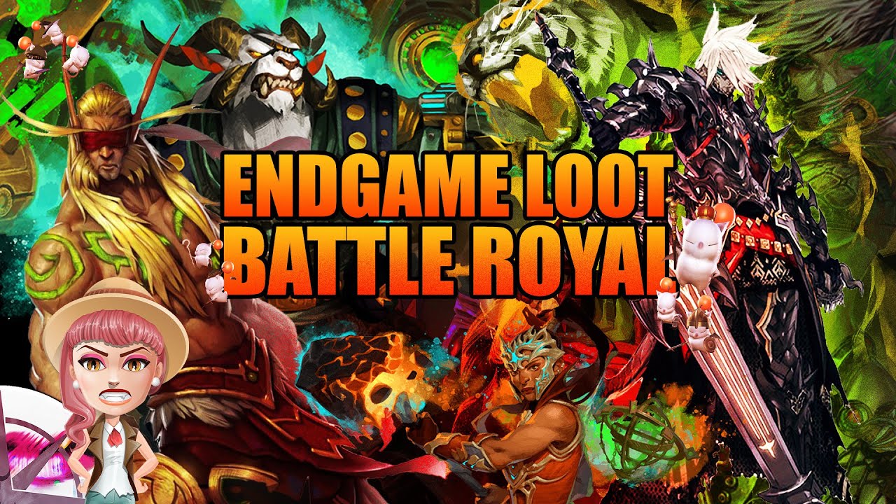 WoW vs FF14 vs GW2 | LENGENDARY ENDGAME LOOT BATTLE ROYAL