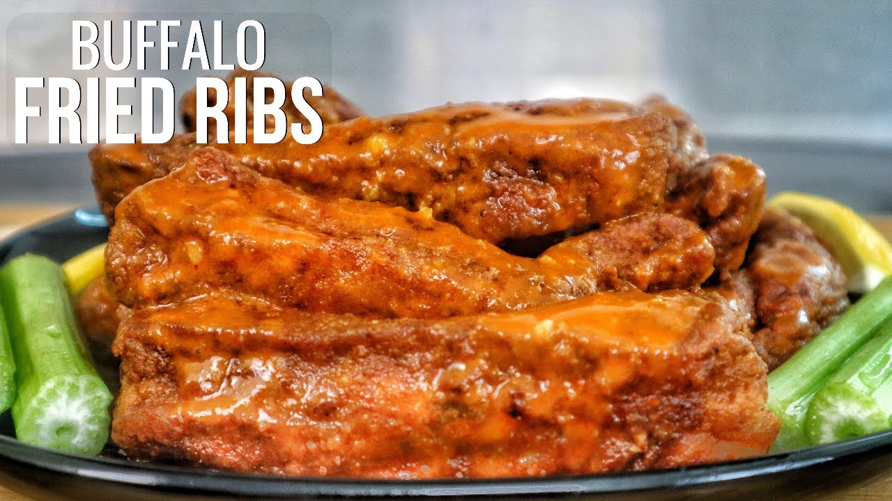 Finger-Licking Buffalo Fried Ribs