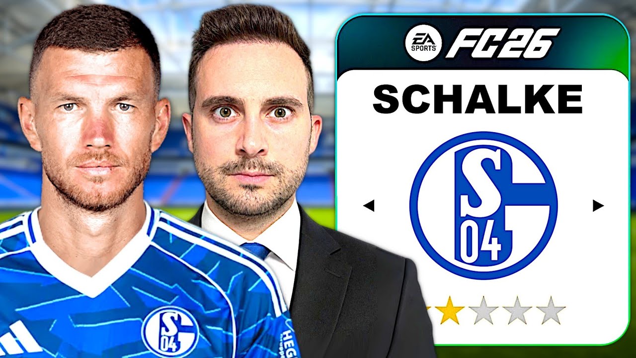 Ich führe Schalke MIT DŽEKO zum CL-Titel 🏆🔥