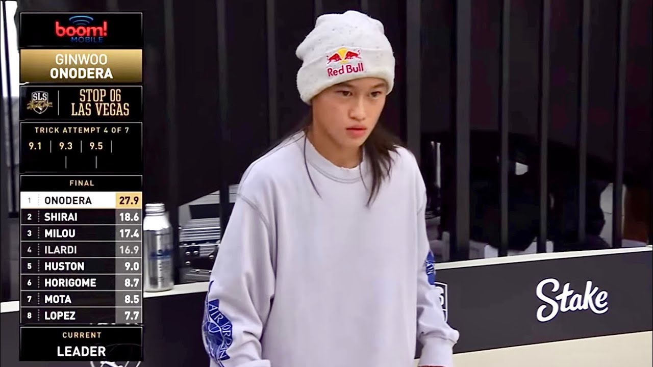 15 YEARS OLD WINNER?! GINWOO ONODERA🥇SLS LAS VEGAS🇺🇸