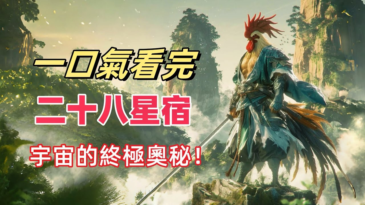 一口氣看完中國二十八星宿！參透它們，你就掌握了宇宙的終極奧秘|古代星辰與神獸傳說震撼揭秘，中國古代天文學的終極智慧，二十八星宿的神秘力量|一眼穿越千年，為何二十八星宿至今被視為天文學和神秘文化的巔峰？