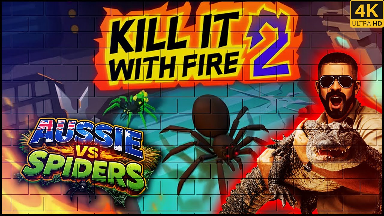 Kill It With Fire 2 | Aussie vs Spiders 🔥🕷️ | Trigger Thursday