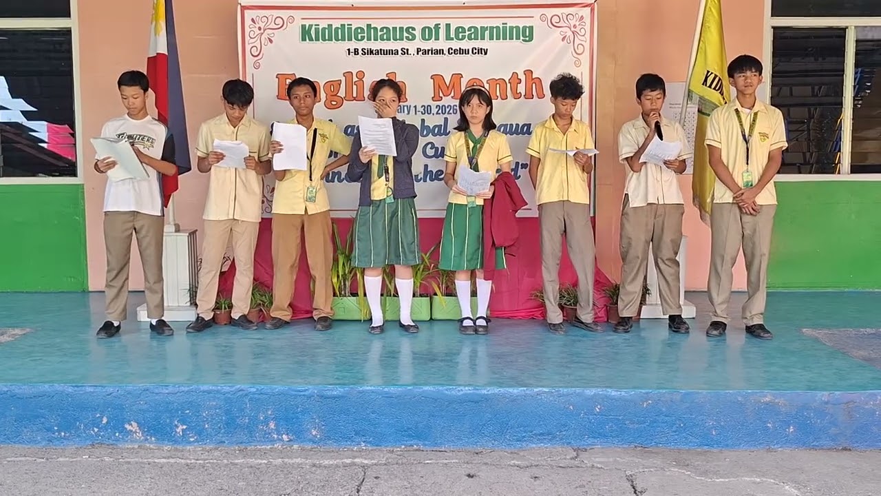 English Month 2026 - Newscasting (Grade 8) 