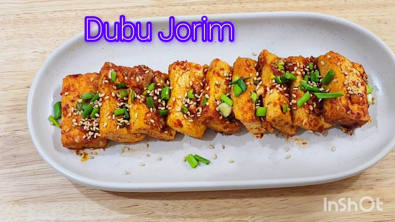 Dubu jorim | Korean Braised  Tofu
