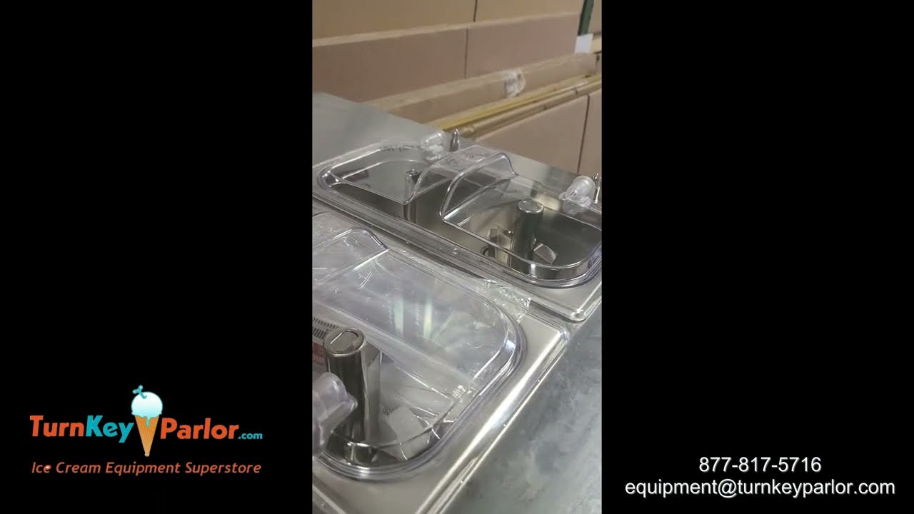 Icetro Mode 163 Commercial Soft Serve Ice Cream Machine Equipment Overview