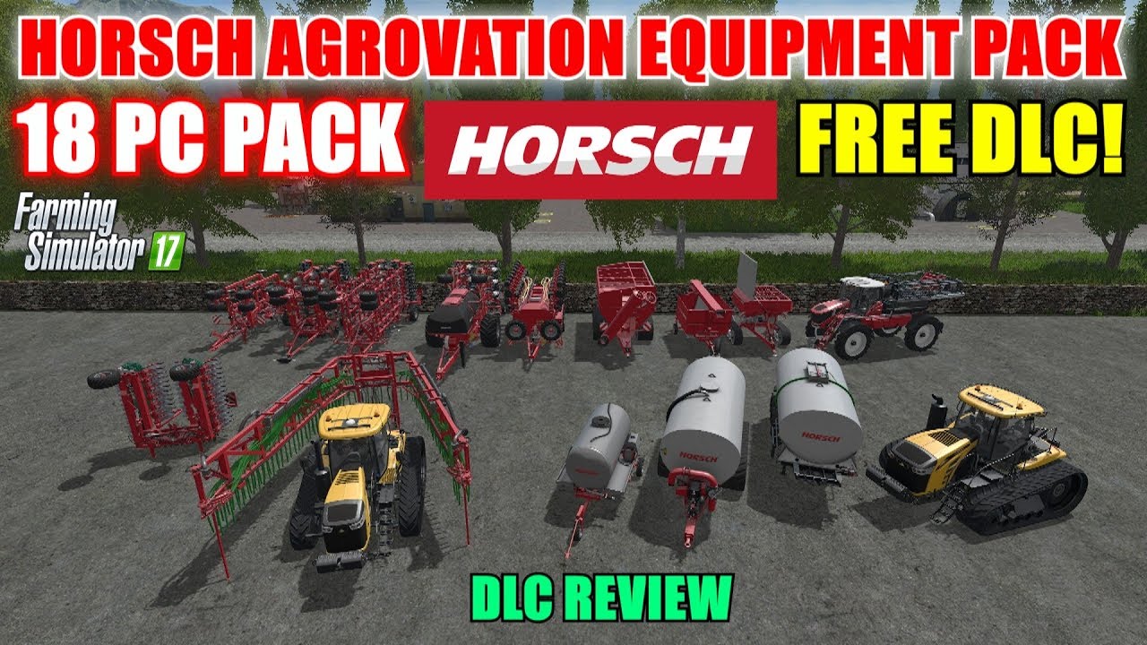 FS17 - Horsh Agrovation Equipment Pack 