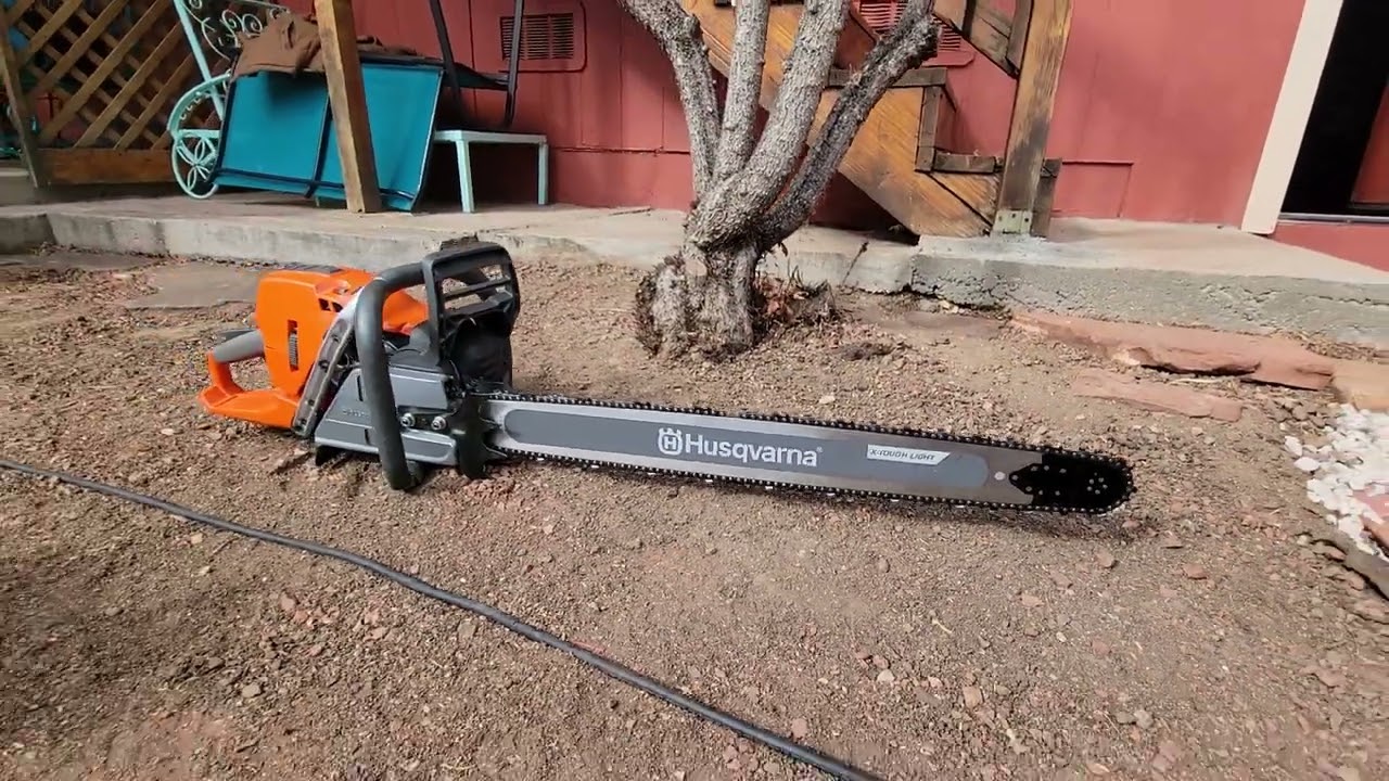 Husqvarna 572XP, 395XP, 371XP & T435 (my Swedish girls requested a group meeting)
