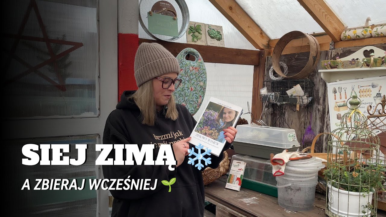 Zimowy wysiew roślin odpornych na mróz ❄️🌱 | Winter sowing krok po kroku