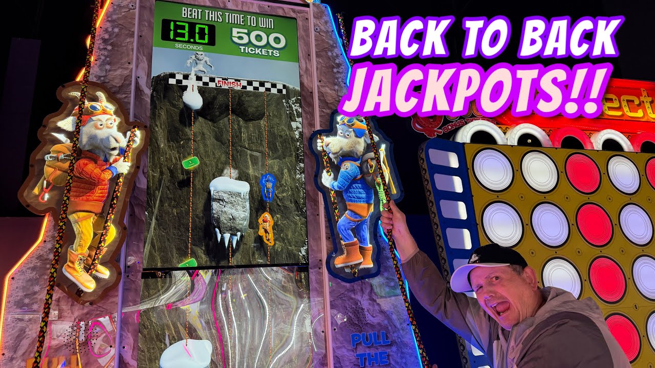 HOW MANY JACKPOTS CAN WE WIN TODAY?!?
