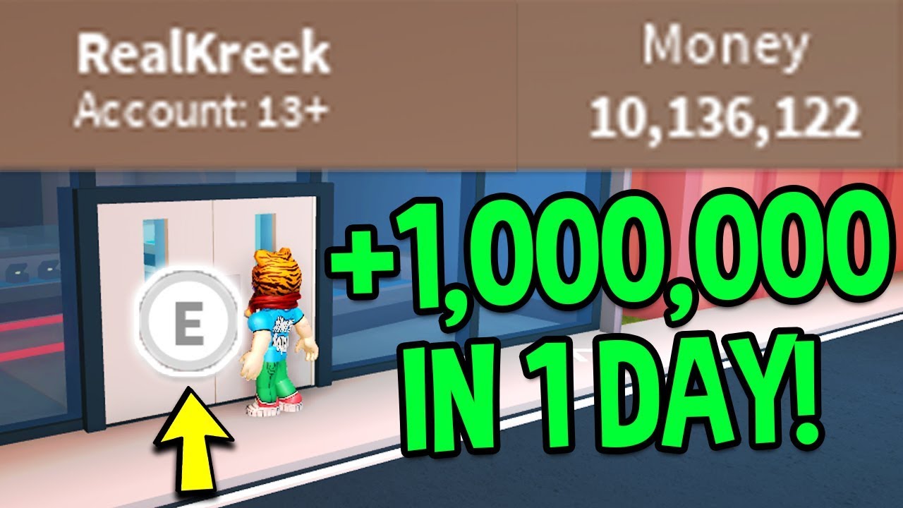 Roblox Jailbreak HOW TO MAKE MONEY FAST! *1 MILLION IN A DAY!* (How To Get 1 Million Dollars)