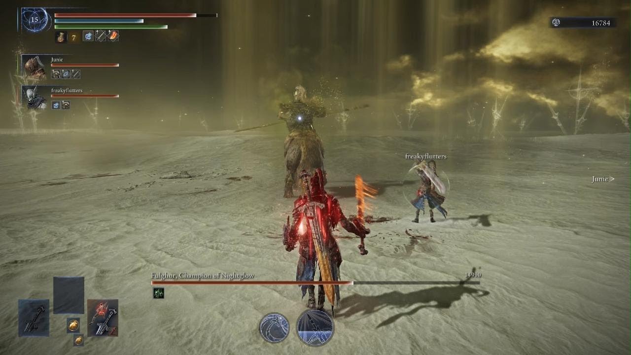 Horse doesnt stay down