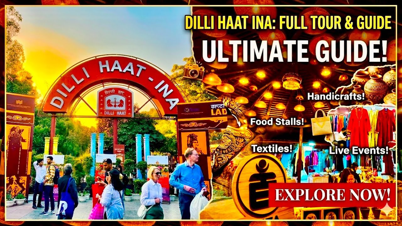 Dilli Haat INA || Vlog - 47 || Full vlog With Ticket prices and Nearest metro 