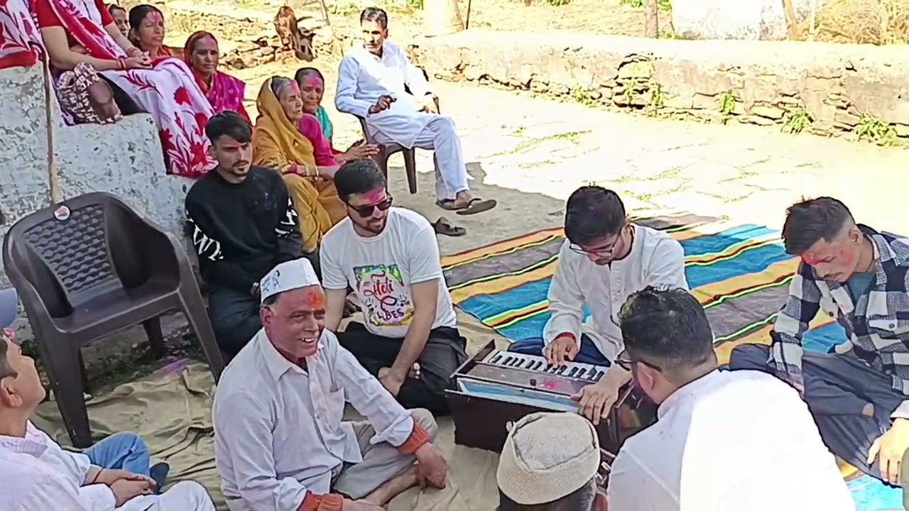 my village Holi 🥰