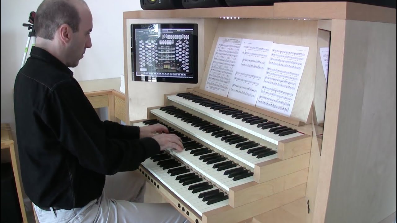 I sing the Mighty Power of God (hauptwerk, Willis organ, Hereford Cathedral)