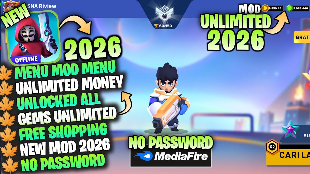 Heroes Strike Offline Mod Apk 2026 Latest Version🗡️🔫 Heroes Strike Offline Mod Apk