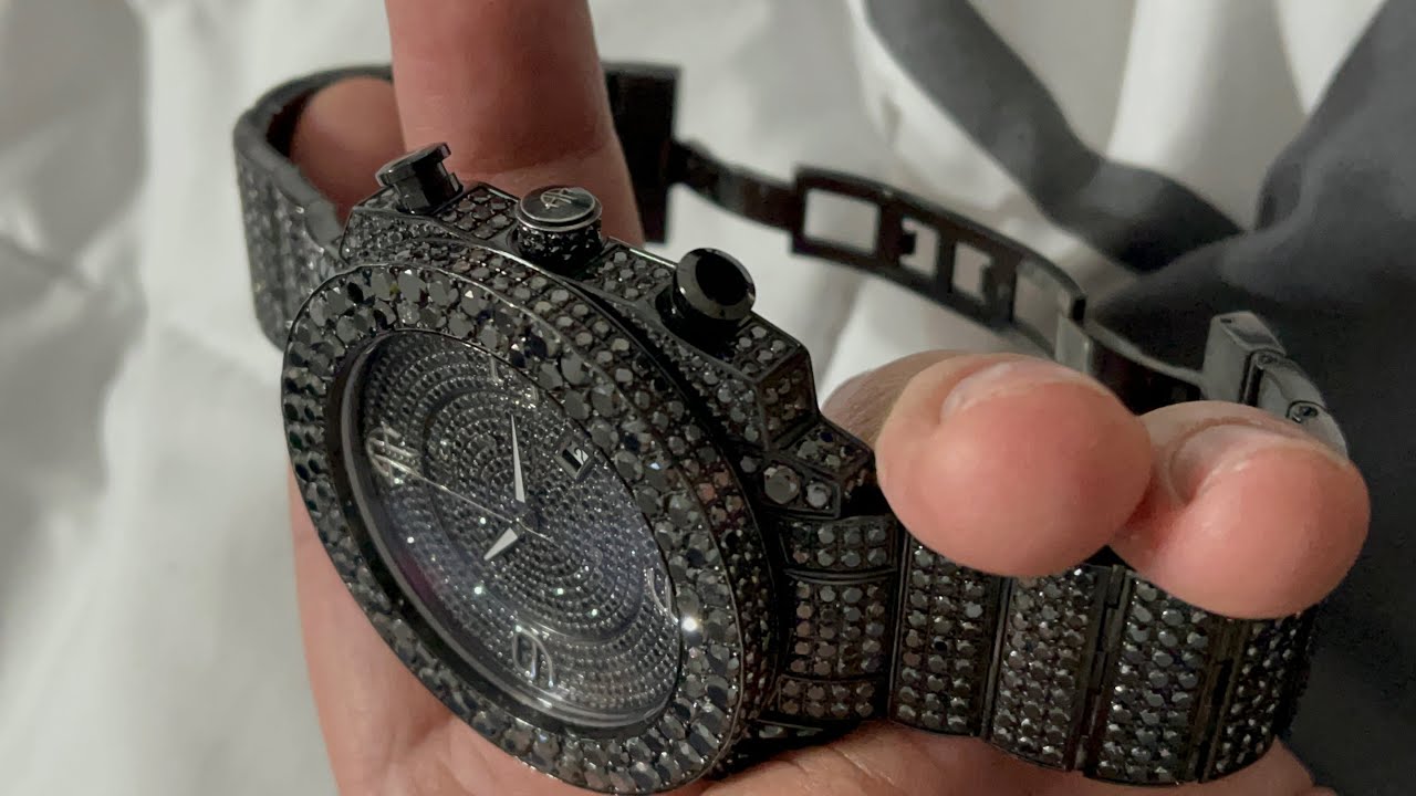 Arctica Black Diamond Watch 48.70 CARATS 🥶🥶🥶😎💧