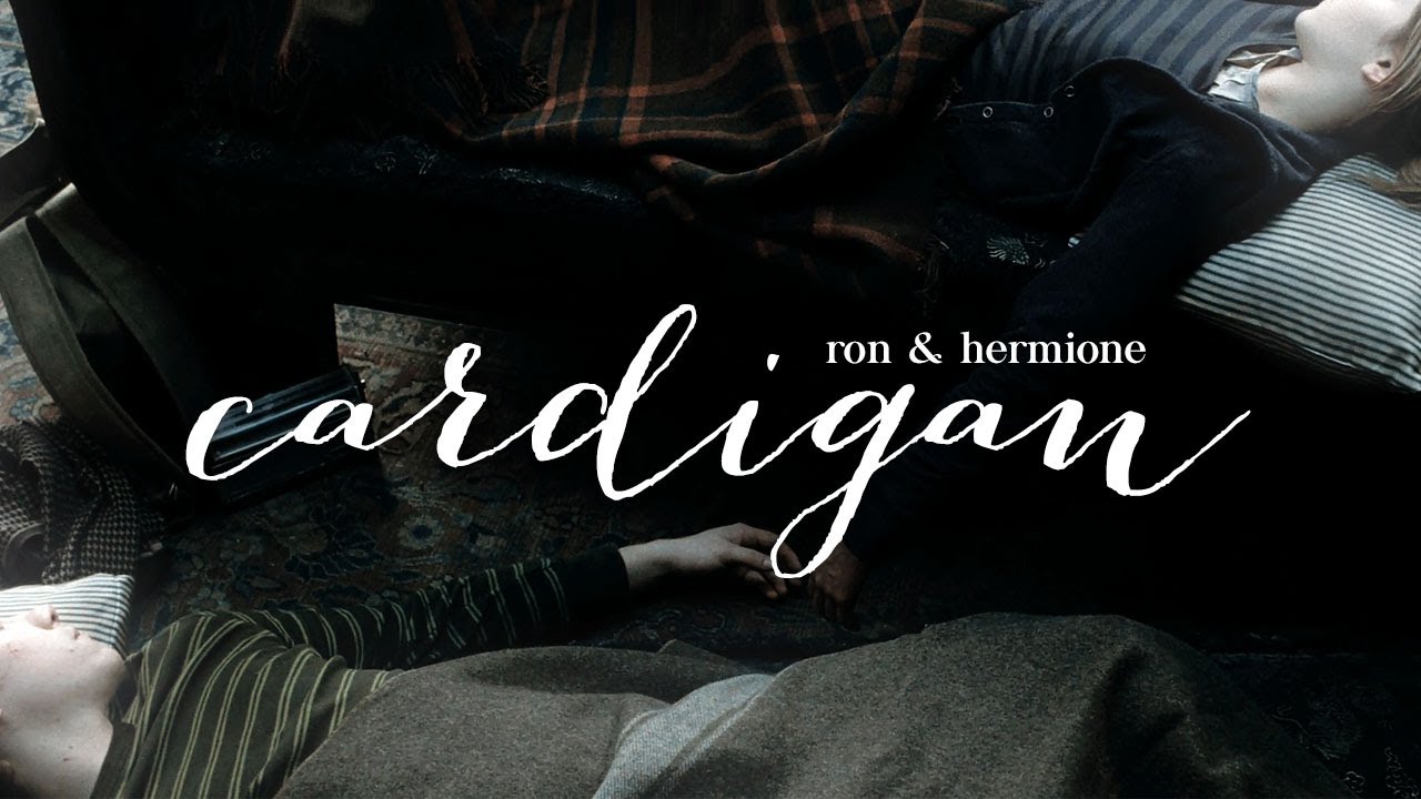 ron & hermione | cardigan