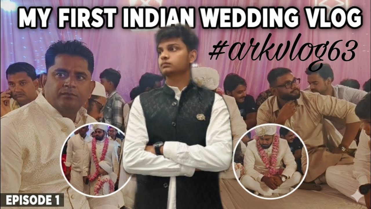 MERA PEHLA INDIAN WEDDING VLOG 😭 Aisa VLOG Kabhi Nahi Dekha Hoga! | FULL INDIAN SHAADI DHAMAKA 🔥
