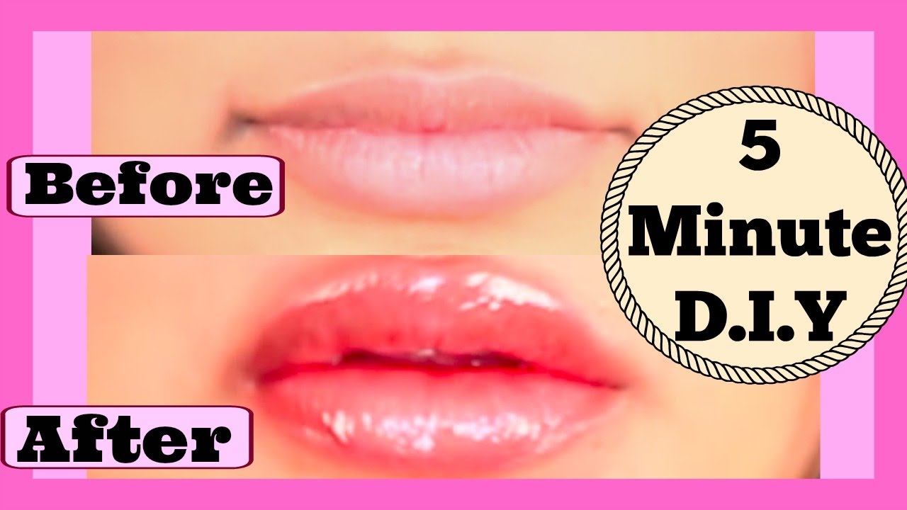 5 Min D.I.Y Lip Plumping Paste