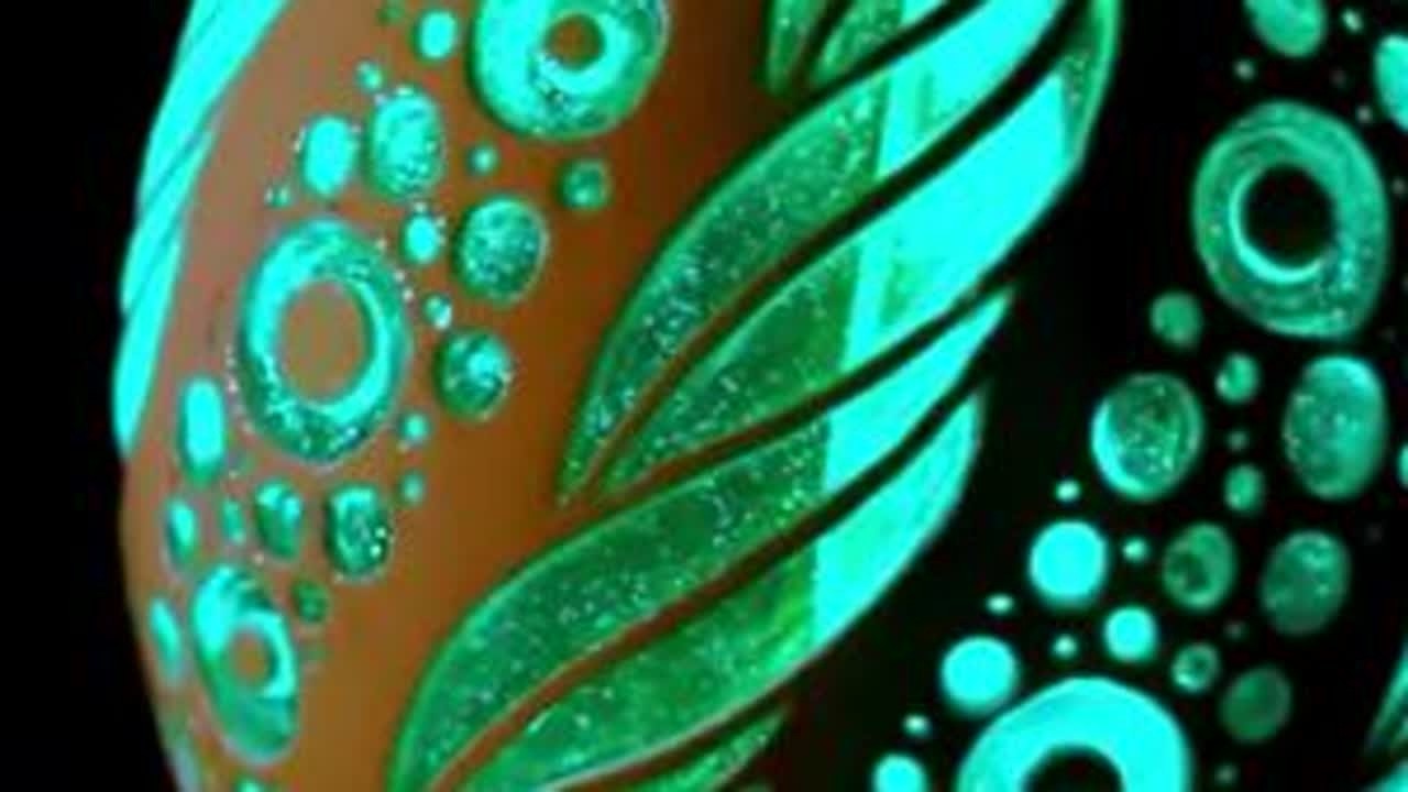 耗时三天三夜，将普通的鸵鸟蛋制作成一颗“夜光蛋”价值翻百倍?#美食 #抖音国庆好物季