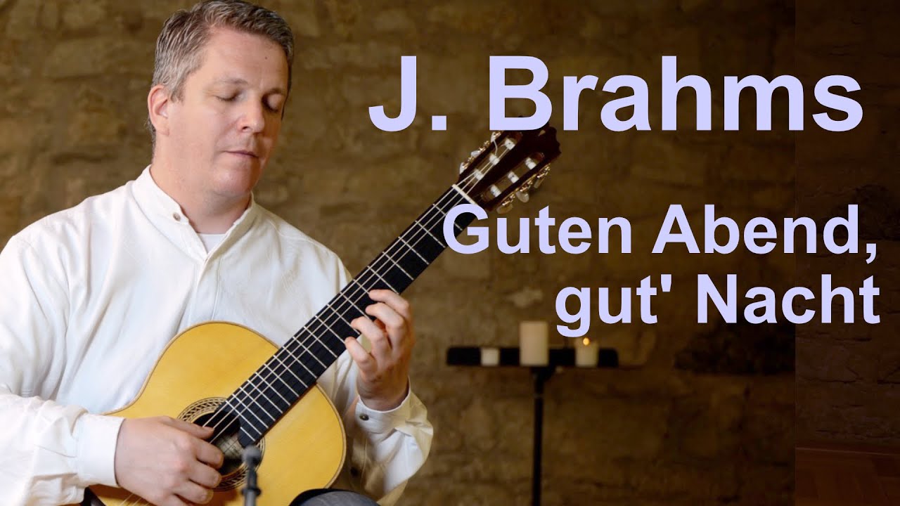 Brahms’ Lullaby, but it's Classical Guitar | Guten Abend, gute Nacht, Arrangement for Karla