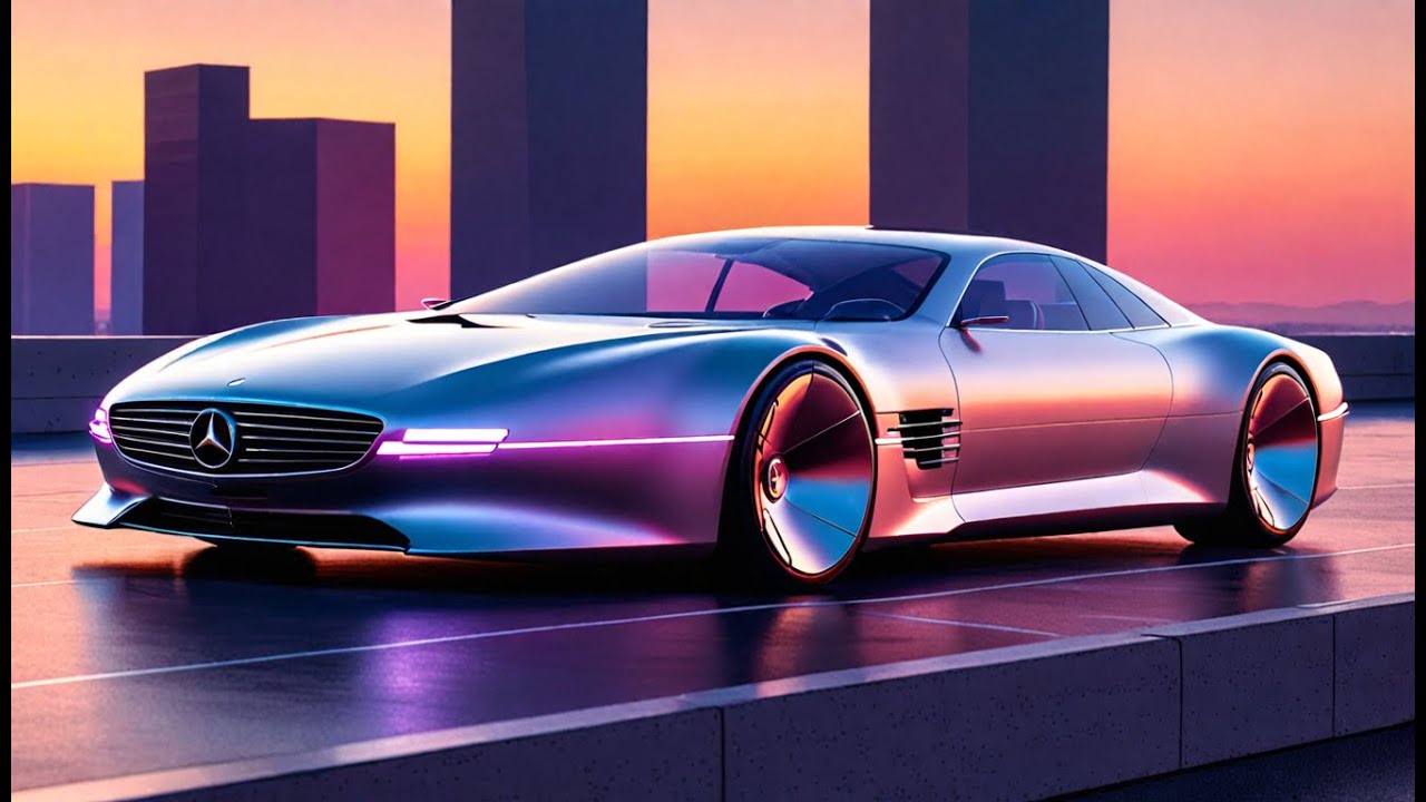 MERCEDES BENZ  || AI Inspired by Luigi Colani