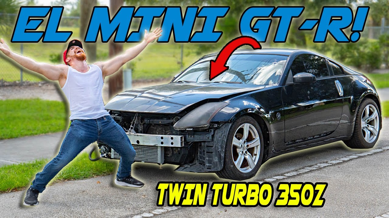 TERMINE EL MOTOR SWAP MAS BRUTAL!! - 3.0L Twin Turbo Nissan 350z