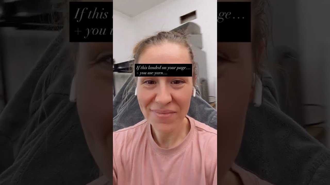 If this landed on your page… and you use yarn… congratulations, you’ve officially been chosen