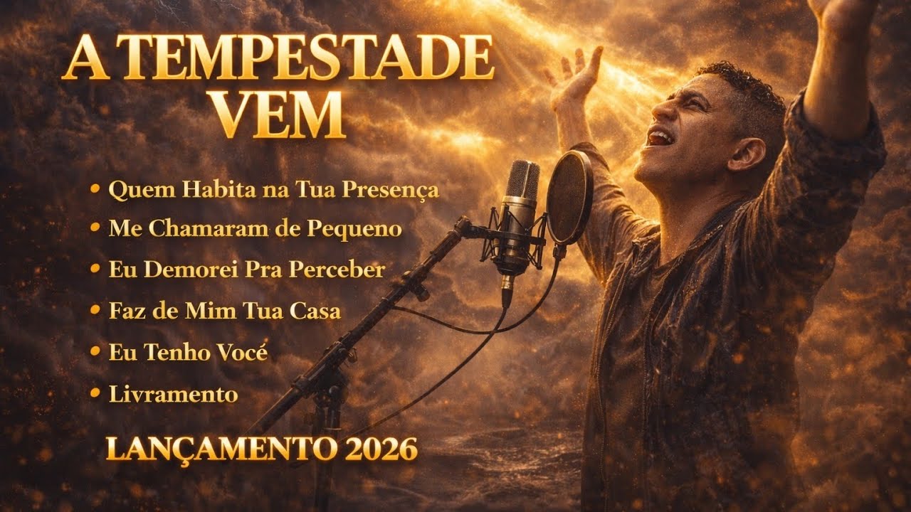 🌩 A TEMPESTADE VEM – Lançamento 2026#Worship2026 #GospelBrasil #Adoração #Tempestade #Fé #Louvor