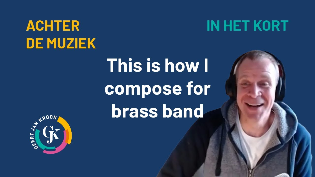 How does Philip Harper compose for Brass Band?