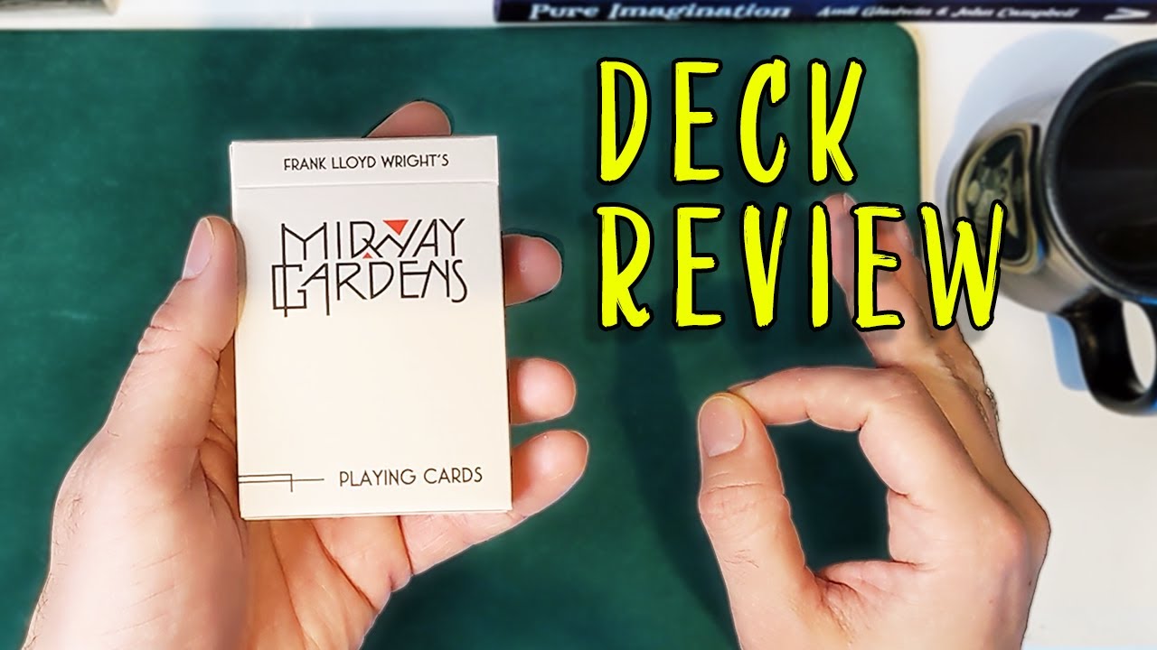 Opening the Midway Gardens Playing Cards by Art of Play