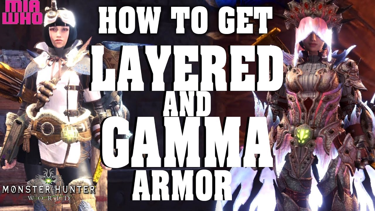 How to Get Commission Layered Armor | Xenojiiva Y - Monster Hunter World/Guide