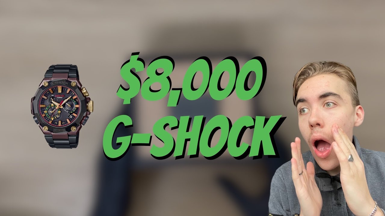 Unboxing $8,000 G-Shock Hana Basara MRG-B2000BS-3ADR