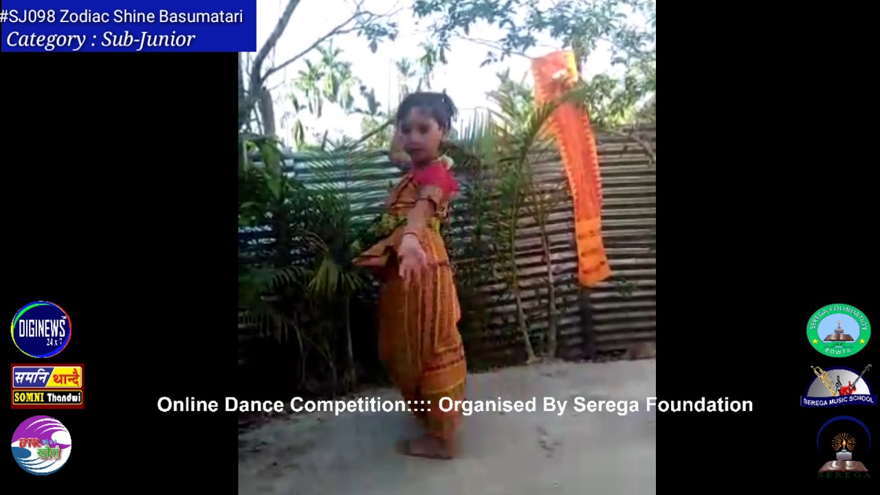 #SJ098 Zodiac Shine Basumatari | Subjunior | 1st Round | Online Dace Competition 2020