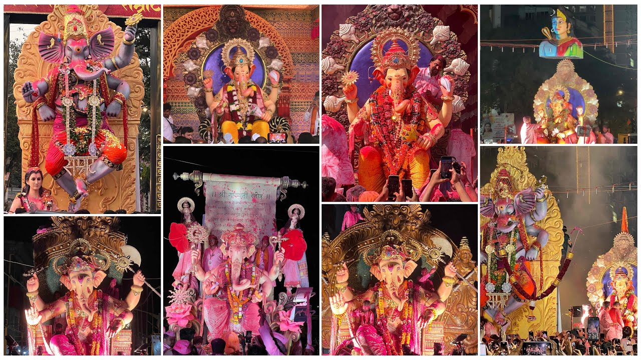 Maghi Ganpati Visarjan Sohala 2026 | Charkop Cha Raja,Samrat,Peshwa | Mumbai Ganpati Visarjan 2026