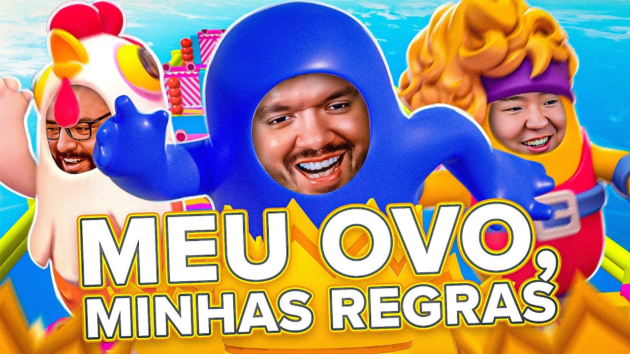 MELHOR JOGO DO MUNDO! FALL GUYS COM LIMINHA E BT