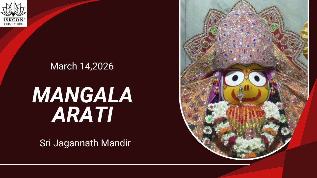 Mangala Arati - 14-03-2026