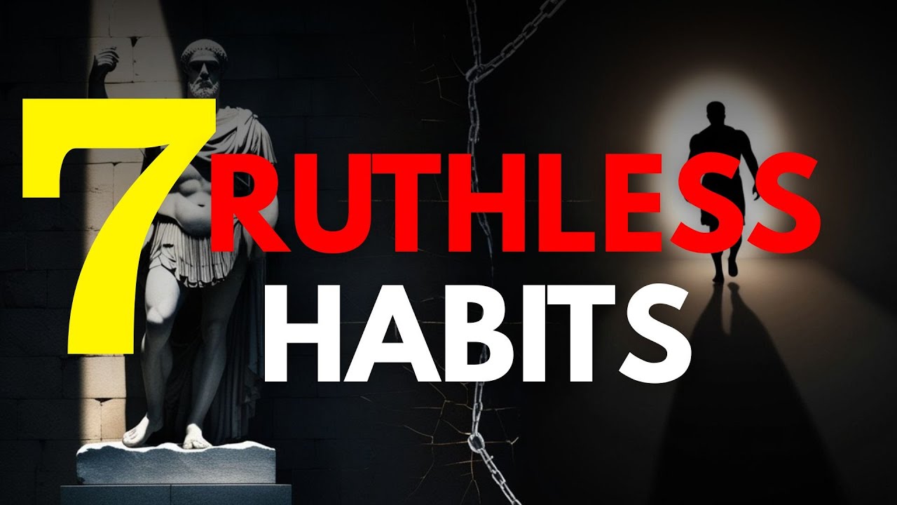 7 Ruthless Habits to Stop Negotiating with Your Weakness (Stoic Discipline)