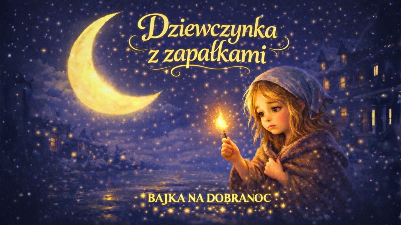 🕯️ Dziewczynka z zapałkami – spokojna bajka do snu | audiobook