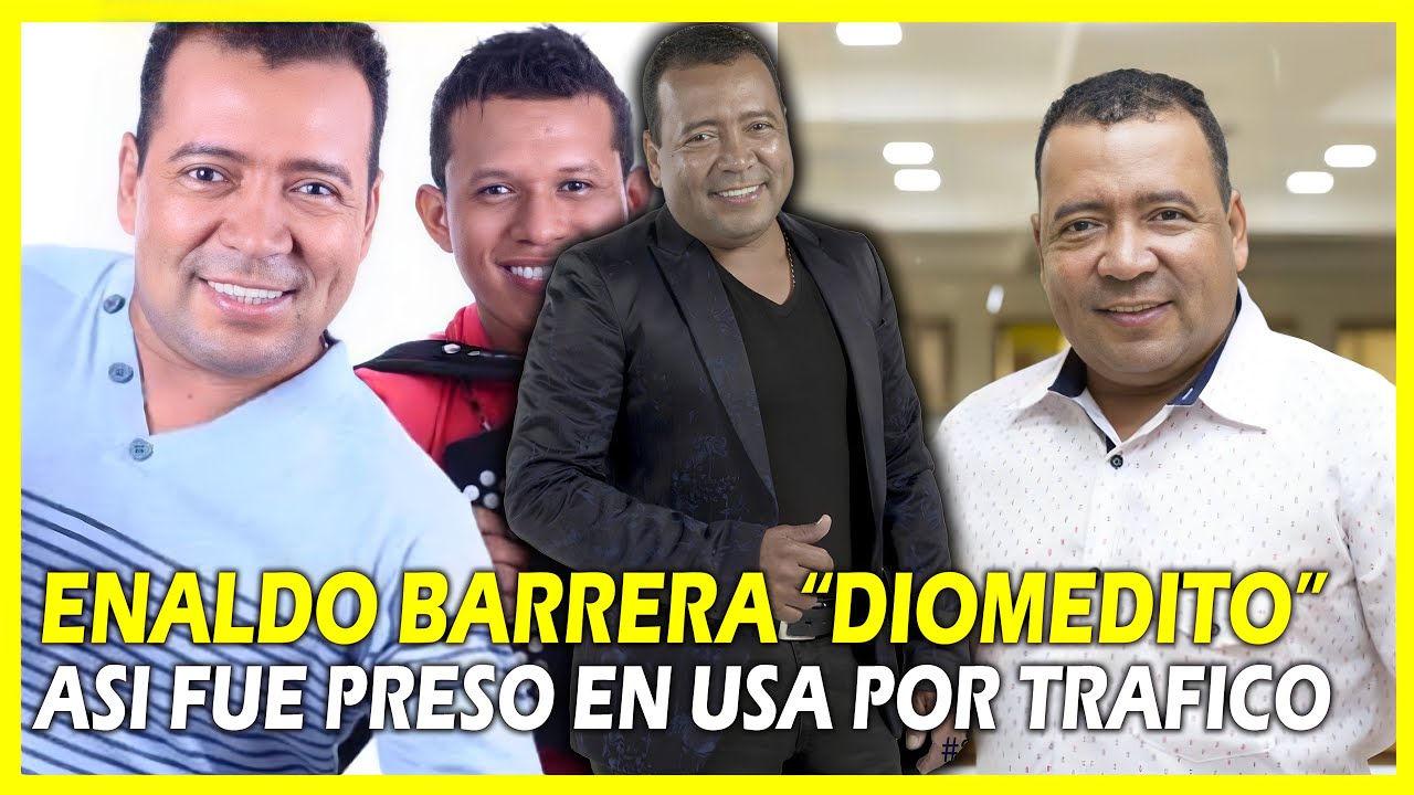 ENALDO BARRERA ´DIOMEDITO´ PASÓ 10 AÑOS PRESO EN USA POR TR4FICO DE DR0GAS